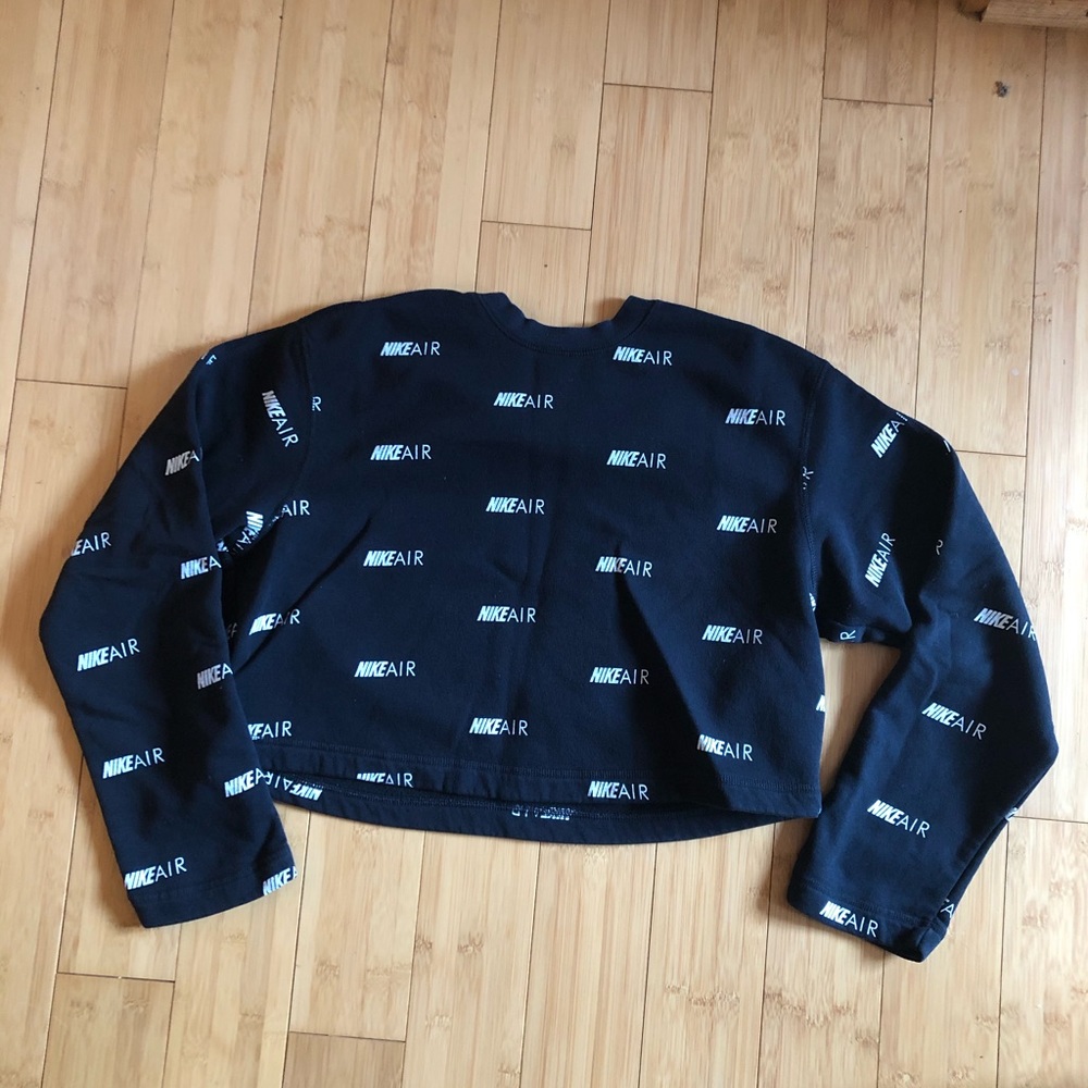 Nike Cotton Cropped Shirt